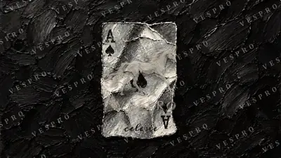 Ace of Spades, oil painting wallpaper