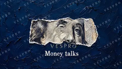 Money Talks, oil painting wallpaper