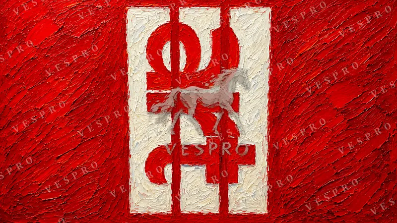 Supreme in Japanese, oil painting wallpaper preview
